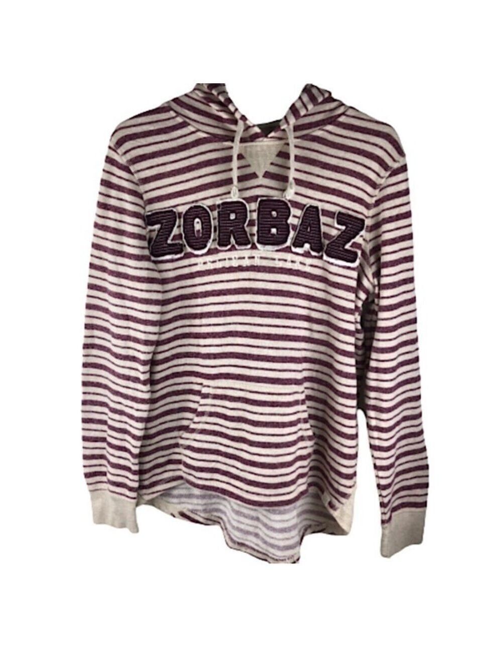 Women’s Blue 84 Zobraz Stripe Vintage Sweater M